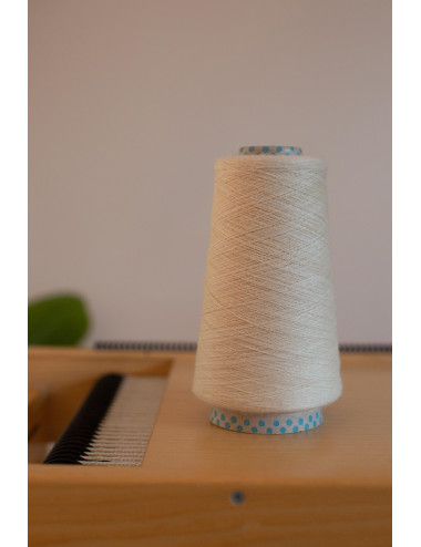 Luxury silk yarn for weaving and knitting – Shantung Slubby