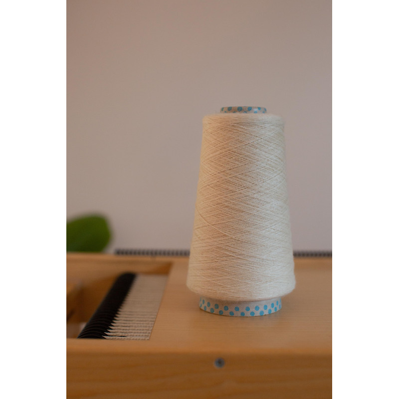 Luxury silk yarn for weaving and knitting – Shantung Slubby