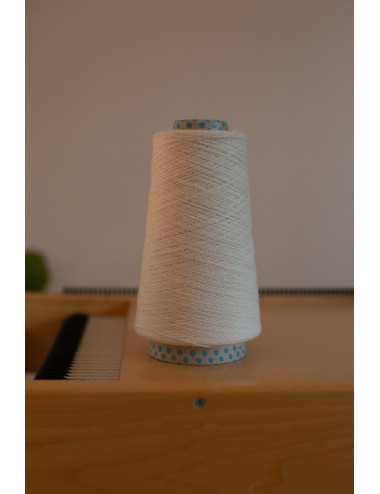 Natural wild silk yarn for premium handmade shawls and garments - 1/24 Nm weight
