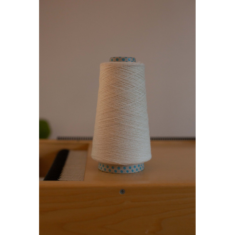 Naturalny beżowy jedwab Tussah do projektów handmade premium - Weaving Gallery